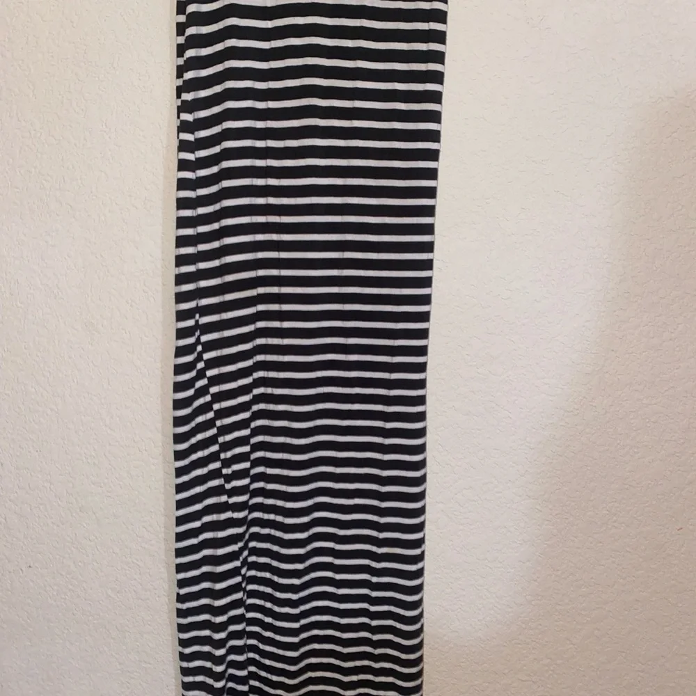 Heart & hips small striped Macy stretch tank green white dress - Picture 5 of 12